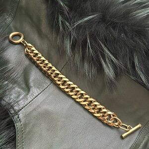 Givenchy gold color metal bracelet